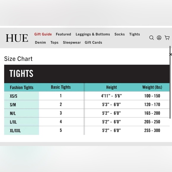 NWT HUE Super Opaque Footed Tights Grey - Picture 4 of 4